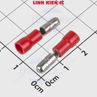 [30 Pieces]- MPD2-156 Cos Male Bullet Head 15A Wire Size 1.5-2.5mm2 Red Linhkien IC