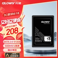 光威（Gloway）512GB SSD固态硬盘 SATA3.0接口 悍将系列