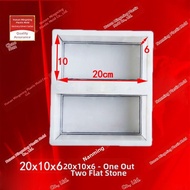 MUHUALAN | Colorful Brick and Paver Making Plastic Mold 20x10x6