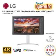 LG UHD 27UP850K 4K 27" IPS Display Monitor with USB Type-C™ (27UP850K-W) - 3 Years Local Warranty