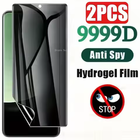 2Pcs Privacy Hydrogel Film for Xiaomi Redmi 15 4G 13C 15 14C 14R 11A 12C Anti Spy Screen Protectors 