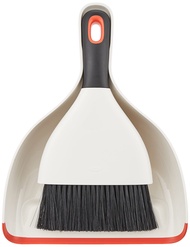 OXO Good Grips Dustpan and Brush, White