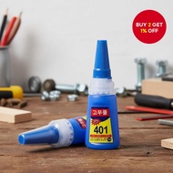 401  401 Gam Kuku Segera untuk Kuku Palsu, Cepat Kering, Tahan Lama