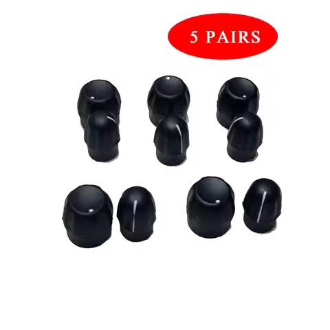 5Pairs Channel Knob And Volume Knob for Motorola radio GP3688 GP338 HT750 HT1250 EP350 EP450 EX500 E
