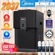 NEW VERSION MIDEA Mild Alkaline Hot & Warm & Cold Tabletop Water Dispenser 2037T - Compressor Coolin