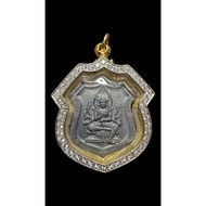 1️⃣6️⃣8️⃣四面神 佛历2566年 全泰168名高僧加持三场大法会 倒模 烈南霹材质 盾型🛡️背后加上圣料 (包好钻石意大利金防水壳)