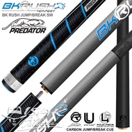 PREDATOR BK RUSH TEMPEST JB GREY SW CARBON JUMP BREAK CUE STICK REVO - LUX MN