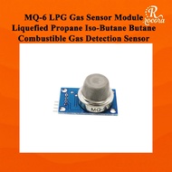 MQ-6 LPG Gas Sensor Module Liquefied Propane Iso-Butane Butane Combustible Gas Detection Sensor