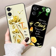 Oppo A36 / A76 / A96 4G case with fortune, calligraphy, peace, ring, heart