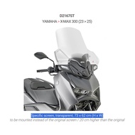 GIVI YAMAHA X-MAX 250 V2 300 D2167ST Transparent Windshield (Y:2023) Specific screen, transparent, 7