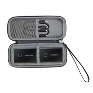 Portable SSD 500GB 1TB 2TB 3TB 4TB External Solid State Drive (Case only) 2-in-1 Hard travel Case fo