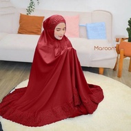 RF Nabilla - COD Mukena Dewasa Siti Khadijah Penutup Dagu Katun Premium