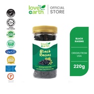 Organic Dried Fruits Black Raisin 220g