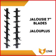◵ Jalousie Jalouplus 7 Blades for Louver Window 1 Pair
