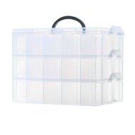 Tropchou Beyblade Storage Box, Small Item Storage, Clear Case, Parts Storage, Dividers, Parts, Toys,