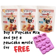 Taffy Barkery PupCake Mix (PAW BONE SET) Dog Cake/Dog Birthday Cake/ Cat Cake/ Cat Birthday Cake