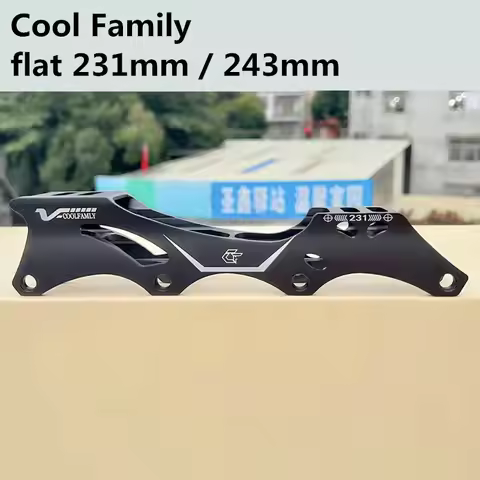 Flat Type 231mm 243mm Inline Skates Base for SEBA HV High HL IGOR KSJ 165mm Mount Skating Chassis 4X