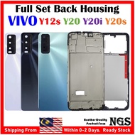 (+LCD Frame) Back Cover Full Housing For VIVO Y12s / VIVO Y20 / VIVO Y20i / VIVO Y20s with Lens and 
