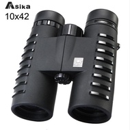 Asika 10x42 HD Camping Hunting Scopes Binoculars With Fully Multi-coated Wide Angle Telescopes Bak4
