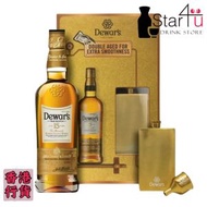 帝王 15年 調和威士忌禮盒 750mL 連酒壺及酒具