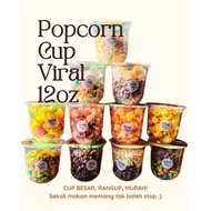 Doorgift Popcorn Cup Budget 12 oz Popcorn Goodies Popcorn Cup Cereal Cup