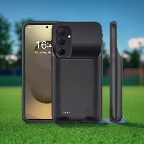 7000mAh Battery Case for Galaxy S25 Plus Portable Protective Charging Cover Extended Battery Pack Ch