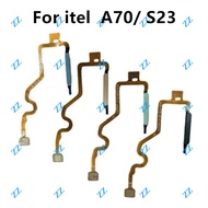 For itel A70 A665L Finger print Fingerprint sensor Button Flex For itel S23 S665L Replacement Parts