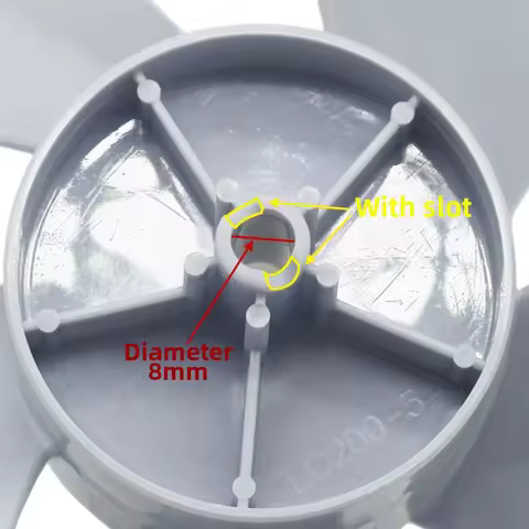 Replacement Fan Blade Assembly for Midea Air Circulators GAF20CA GAF20CB FGA20VB FGA20UXF GAH20A GAH