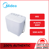 Midea Semi Auto Washing Machine 6KG MSW-6008P/ 7KG MSW-7118P/ 8KG MSW-8008P/ 9KG MSW-9008P/ 13KG MSW