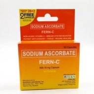 Sodium ascorbate fern c 30 capsules