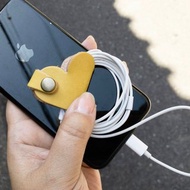 與ONES耳機協調的鋒利黃心形卷線器Round and Round，Makiki OHC-YY