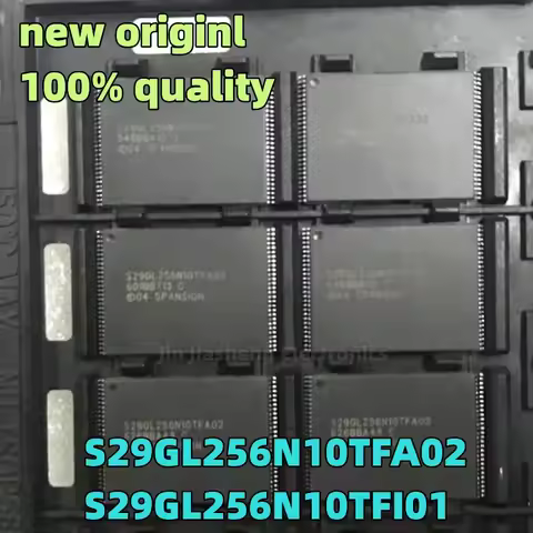 (10piece) 100% New S29GL256N10TFA02 S29GL256N10TFI01 S29GL25610T 32M TSOP-56 Chipset