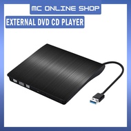 USB 3.0 To External DVD CD Player CD-RW DVD-RW Disc Burner Reader For Desktop Laptop PC Computer