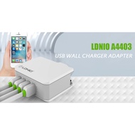 LDNIO A2203 2USB Ports Charger Adapter A4403 4USB Ports Charger Adapter