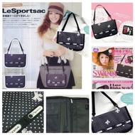 日本🇯🇵雜誌袋 LESPORTSAC PASSPORT HOLDER/HAND BAG