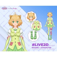 Create Character VTuber Surface with Live2D Model, Vtuber Commission, VTuber Live2D Model, Live2D St