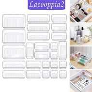 [Lacooppia2] 25 Pieces Drawer Organizers Set Cutlery Stationery Boxes for Office Kitchen