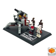 Display Stand for Lego Star Wars Elite Clone Trooper & Commando Droid Battle Pack (9488)