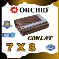 Terpal Orchid A5 Ukuran 7x8