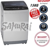 SHARP FULLY WASHING MACHINE 15KG ESX156