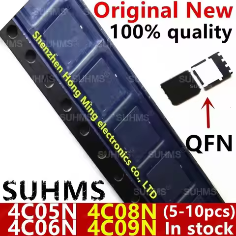 (5-10piece) New NTMFS4C05NT1G NTMFS4C05N 4C05N NTMFS4C06NT1G NTMFS4C06N 4C06N NTMFS4C08NT1G 4C08N NT