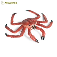 [Nikuyshop] Educational Toys Display Decoration Miniature Animal Crab King Crab Animal Figure