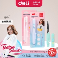 [DELI X AGNEZ MO] Deli Portable Scissor / Cute Portable Scissors Teflon Iron CZ506
