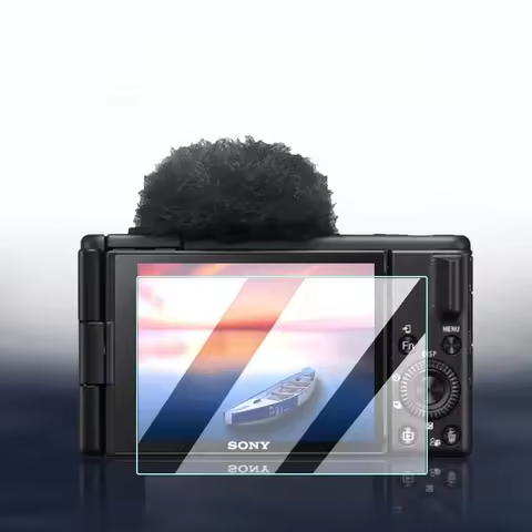 2PCS Tempered Glass for Sony ZV1 ii ZV-1 M2 Camera Screen Protector Camera LCD Display Screen Film