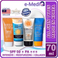 3W CLINIC Sunscreen SPF50 Sunblock Intensive UV Suncream SPF50 PA +++ (3WC 70ml) (Exp: Apr/2026)