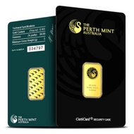 5g Gold Bar Perth Mint | Hantaran | Maskawin | Hadiah Eksklusif