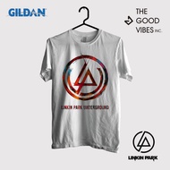 kaos band linkin park original gildan - underground - putih xl