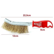 CLEANING IRON BRUSH RUST BRUSH - RED ROLLED IRON BRUSH - Product Tested