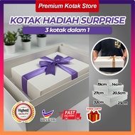 YJL Kotak Hadiah 3in1 DYI Door Gift Surprise Box Ekslusif Anniversary Box Present Box