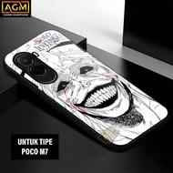 Xiaomi Case poco M7 - New Softcase Glossy casing hp poco M7 [Solo Motif] - AGM Case softcase glass c